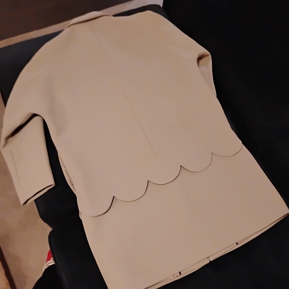 Kate Spade New York Scalloped Hem Coat - Picture 4 of 5